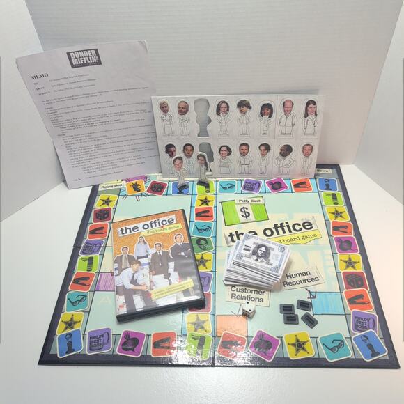 NBC The Office Tv Show Dvd Board Game 2008 *Complete - Picture 3 of 9